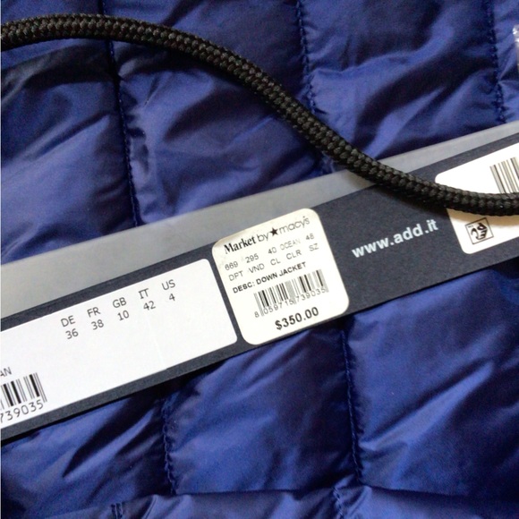 Add down jacket, Navy, size 4 - Picture 8 of 12